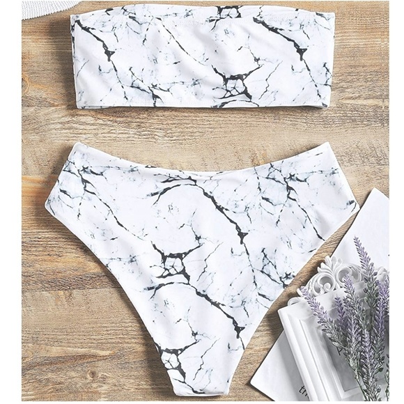 marble swimsuit